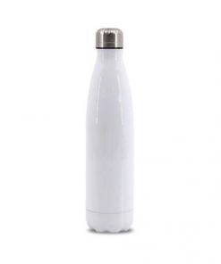 Botella termo blanca 750 ml frente