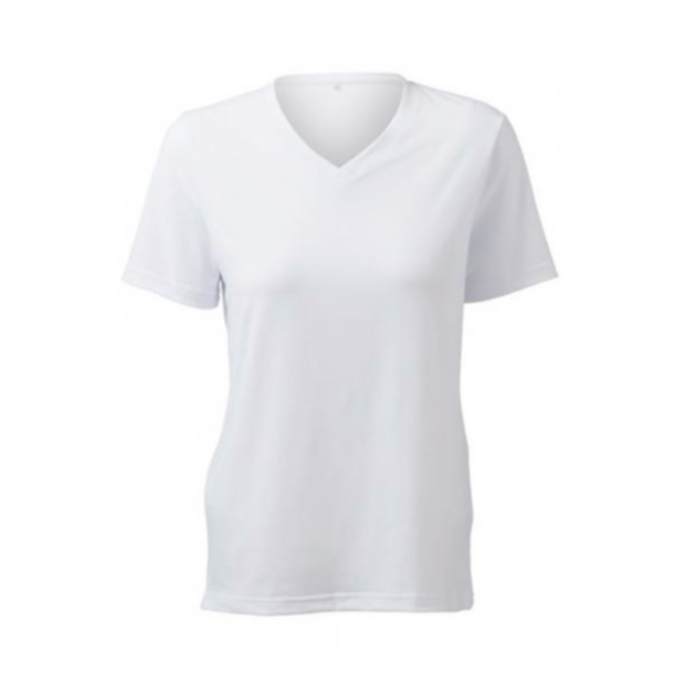 reputación grano Implacable ▷ Camiseta MUJER pico tacto algodón para sublimar - RAILLO.ES