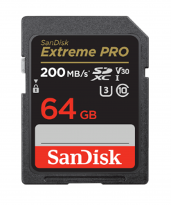 Sandisk tarjeta memorio Extreme pro sdxc 200MB-s 64gb
